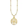 Thomas Sabo Halsband Tree of Love Guld – KE1827-414-14