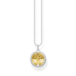 Thomas Sabo Halsband Tree of Love guld – KE2137-849-7