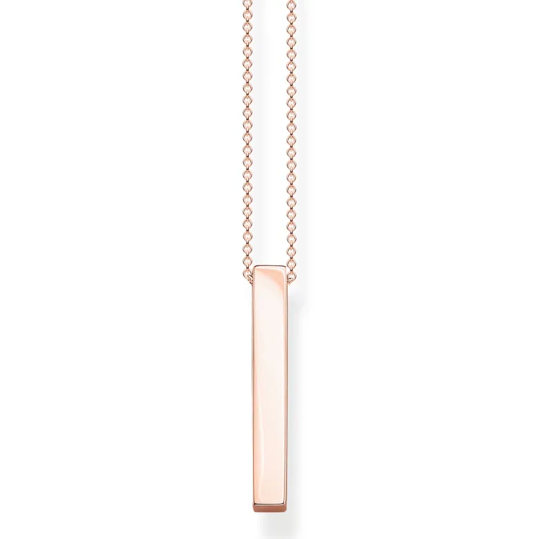 Thomas Sabo Halsband åttahörning roséguld – KE1907-415-40
