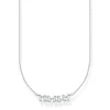 Thomas Sabo Halsband vita stenar guld – KE2095-414-14 (MEGA KAMPANJ)