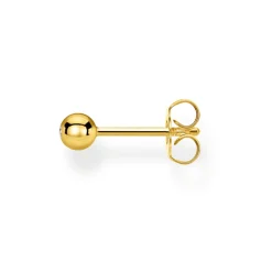 Thomas Sabo Individuellt Stiftörhängen Vit Sten Guld – H2130-414-14