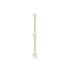 Thomas Sabo Individuellt Örhängen Vita Stenar Guld – H2150-414-14