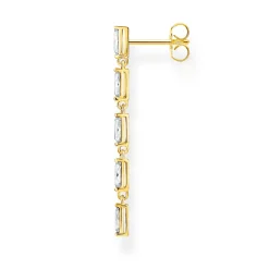 Thomas Sabo Individuellt Örhängen Vit Stenar Guld – H2184-414-14 (MEGA KAMPANJ)
