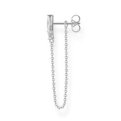 Thomas Sabo Individuellt Örhängen Vit Sten Silver – H2183-051-14