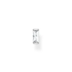 Thomas Sabo Individuellt Stiftörhängen Baguette Vit Sten Silver – H2185-051-14 (MEGA KAMPANJ)