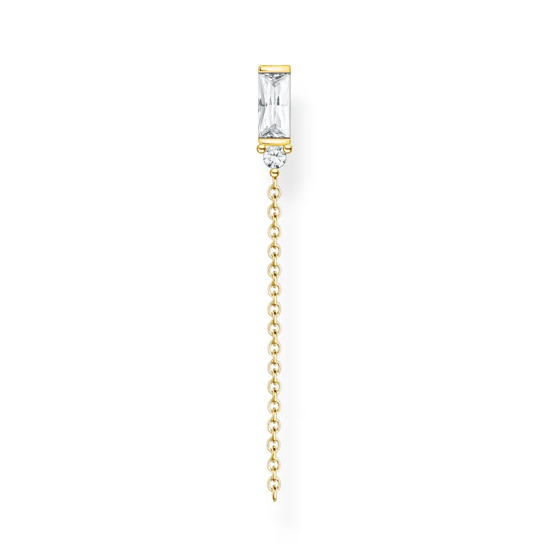 Thomas Sabo Individuellt Örhängen Vit Sten Guld – H2183-414-14