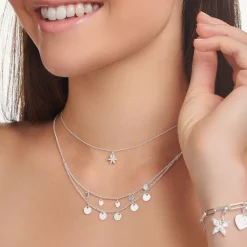 Thomas Sabo Kedja med hängsmycke silver – KE2107-001-21