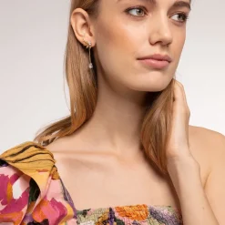 Thomas Sabo Örhängen Blad Och Kedje Stora Guld – H2105-414-14