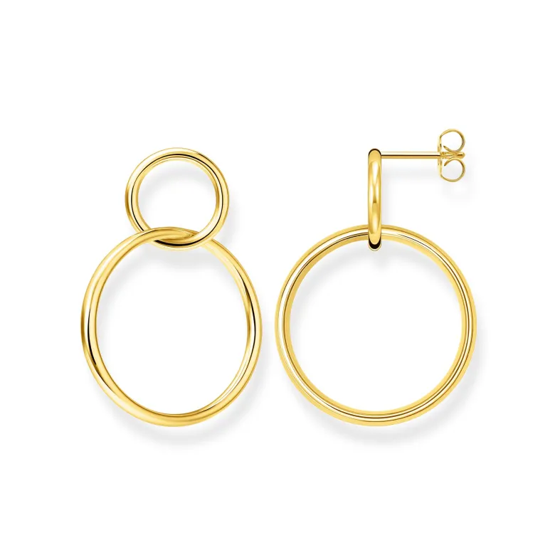 Thomas Sabo Örhängen Cirklar Guld – H2097-413-39