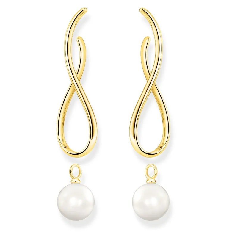 Thomas Sabo Örhängen Heritage med Pärla Guld – H2099-413-39 MEGA KAMPANJ