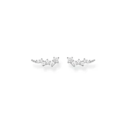 Thomas Sabo Örhängen Öronklättrare Vita Stenar Silver – H2157-051-14