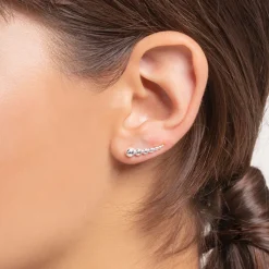 Thomas Sabo Örhängen Öronklättrare Kulor Silver – H2156-001-21