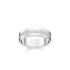 Thomas Sabo Ring Silver TR2118-051-14-56 (Mega Kampanj)