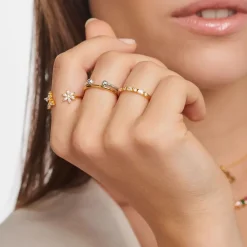 Thomas Sabo Ring Silver TR2348-414-14-56 (Mega Kampanj)