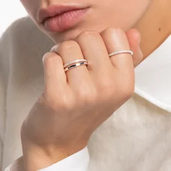 Thomas Sabo Ring Silver TR2316-051-14