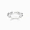Thomas Sabo Ring Silver TR2117-051-14 (Mega Kampanj)