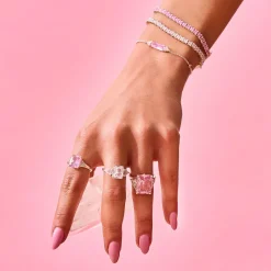 Thomas Sabo Ring Silver/Rosa TR2362-051-9-54 (Mega Kampanj)