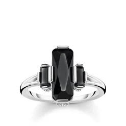 Thomas Sabo Ring Svarta Stenar- TR2267-641-11