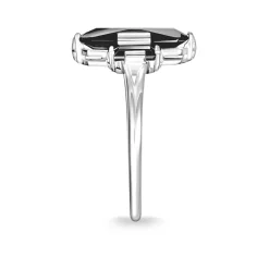 Thomas Sabo Ring Svarta Stenar- TR2267-641-11