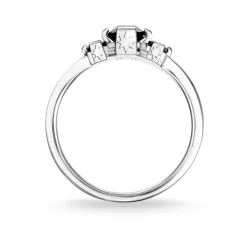 Thomas Sabo Ring Svarta Stenar- TR2267-641-11