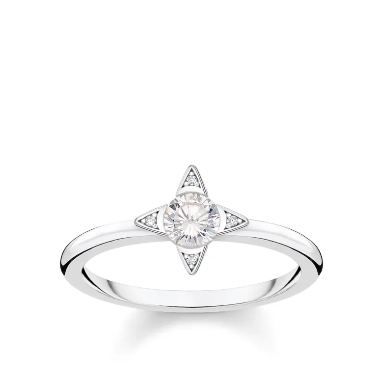 Thomas Sabo Ring Vita Stenar Silver – TR2268-051-14 (MEGA KAMPANJ)