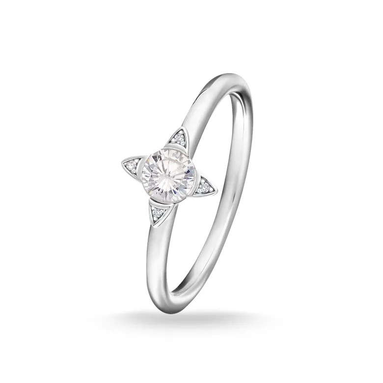 Thomas Sabo Ring Vita Stenar Silver – TR2268-051-14 (MEGA KAMPANJ)
