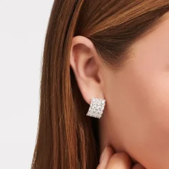 Thomas Sabo Öronklämma vit stenar pavé silver – H2199-051-14