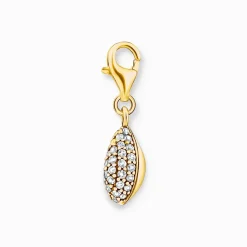 Thomas Sabo Skal med vita stenar guld – 1895