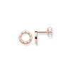 Thomas Sabo Stiftörhängen Cirklar TOGETHER Rosé- H1946-415-12