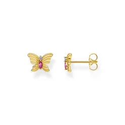 Thomas Sabo Stiftörhängen Fjäril Guld – H2100-995-7