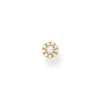 Thomas Sabo Stiftörhängen Individuellt Vita Stenar Guld – H2141-414-14