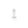 Thomas Sabo Stiftörhängen Individuellt Vita Stenar Silver – H2152-051-14