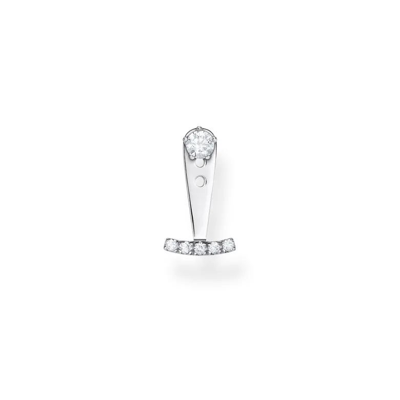 Thomas Sabo Stiftörhängen Individuellt Vita Stenar Silver – H2152-051-14