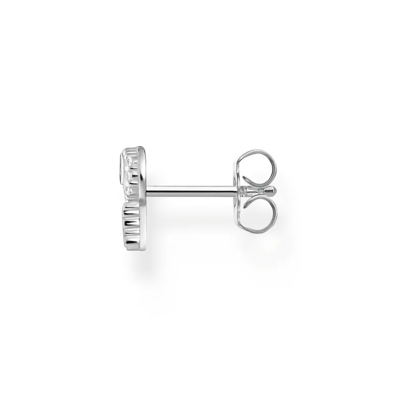 Thomas Sabo Stiftörhängen individuellt nyckel vit stenar silver – H2220-051-14 (MEGA KAMPANJ)