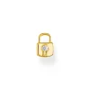 Thomas Sabo Stiftörhängen individuellt hänglås guld – H2219-414-14 (MEGA KAMPANJ)