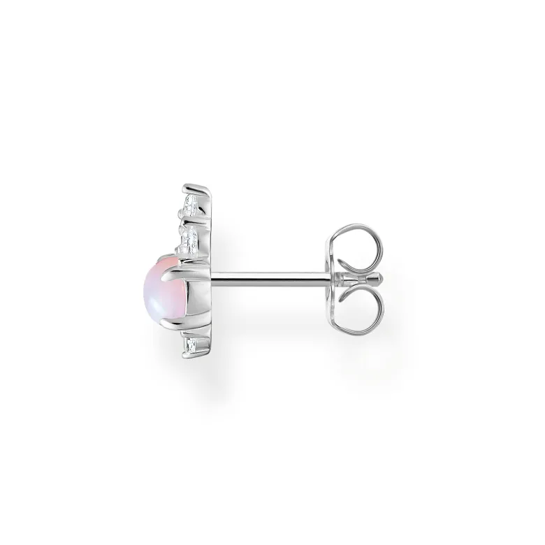 Thomas Sabo Stiftörhängen Indeviduellt Vintage Opalfärgad Sten Rosa Skimrande Silver – H2181-166-7