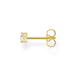 Thomas Sabo Stiftörhängen individuellt vit sten guld – H2148-414-14 (MEGA KAMPANJ)