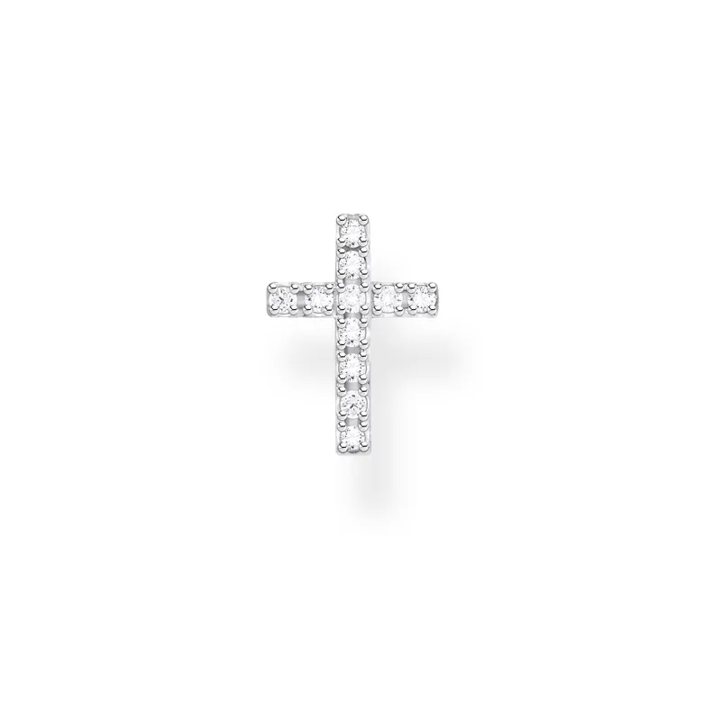 Thomas Sabo Stiftörhängen Individuellt Kors Silver – H2131-051-14