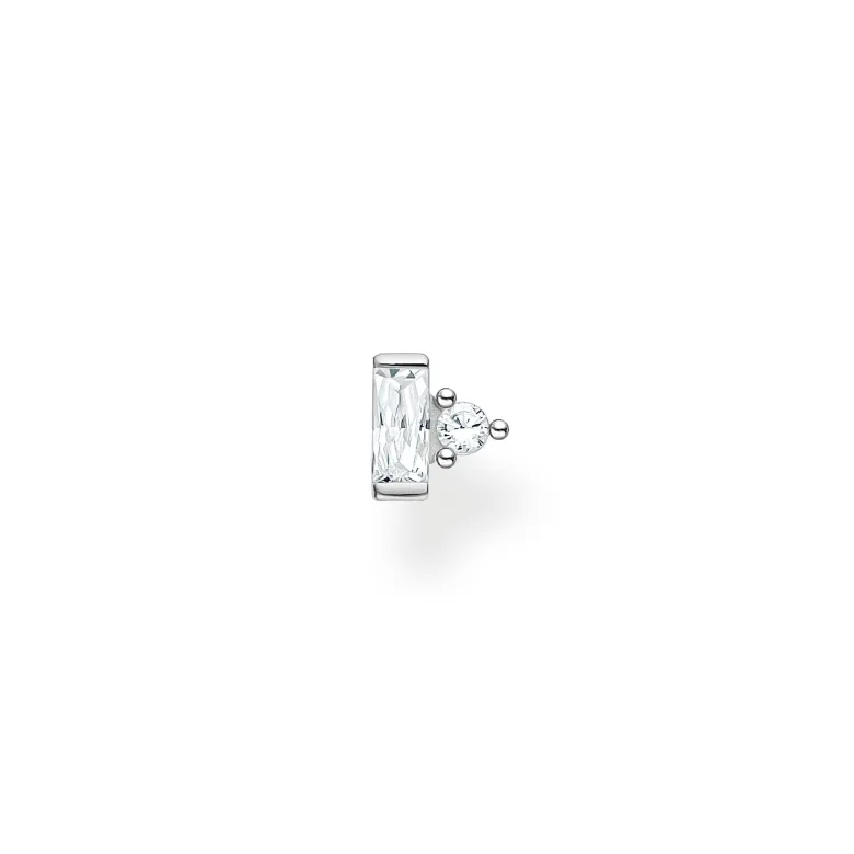 Thomas Sabo Stiftörhängen Individuellt Vita Stenar Silver – H2186-051-14 (MEGA KAMPANJ)
