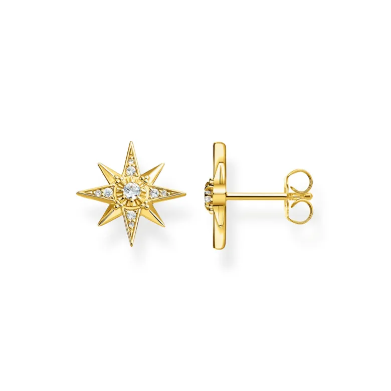 Thomas Sabo Stiftörhängen Stjärna Guld – H2081-414-14
