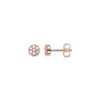 Thomas Sabo Stiftörhängen sparkling circles roséguld – H1848-416-14 (MEGA KAMPANJ)