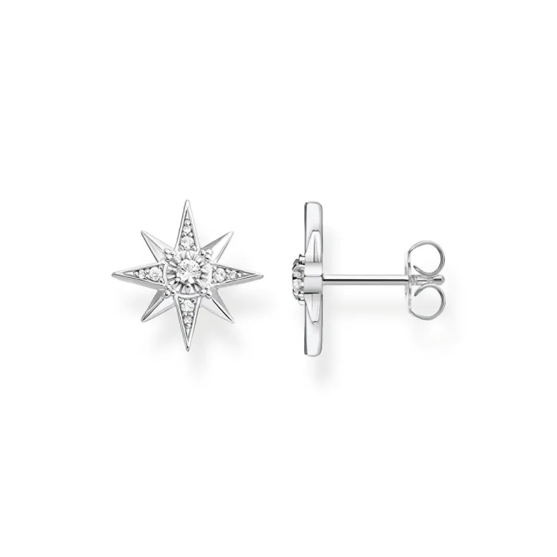 Thomas Sabo Stiftörhängen Stjärna Silver – H2081-051-14
