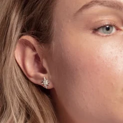 Thomas Sabo Stiftörhängen Stjärna Silver – H2081-051-14