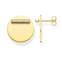 Thomas Sabo Stiftörhängen Together Bricka Guld – H2096-414-14 (MEGA KAMPANJ)