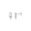 Thomas Sabo Stiftörhängen vit sten silver – H2173-051-14 (MEGA KAMPANJ)