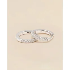 YLVA LI Alliance Diamond Örhängen – Silver 8682