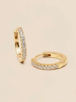 YLVA LI Alliance Diamond Örhängen – Gold 8681