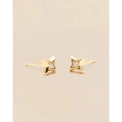 YLVA LI Diamond Stars Örhängen – Gold 8691