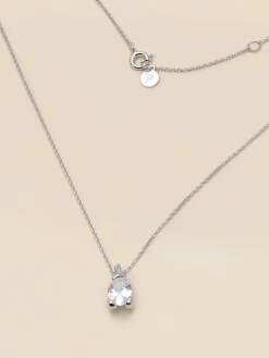YLVA LI Embla Halsband Crystal – Silver
