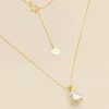 YLVA LI Embla Halsband Crystal – Guld